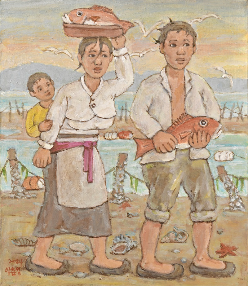 박춘성, 어부가족4, 2024.jpg