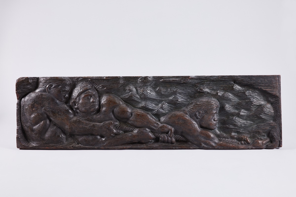 문신, 어부, 1946.jpg